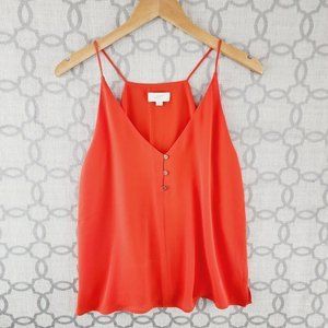 Loft Hot Orange Women's Camisole Tank top M 7976/5
